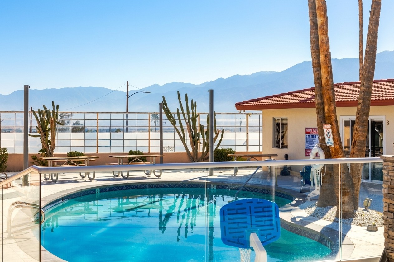 Mountain View Pool Angle